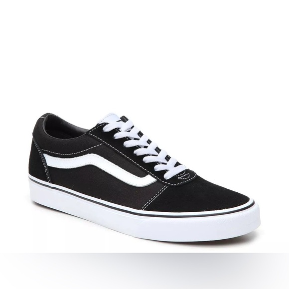 Vans Classic Black and White Shoes - Picture 1 of 7